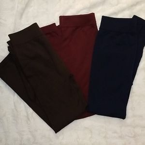 3 Fleece leggings